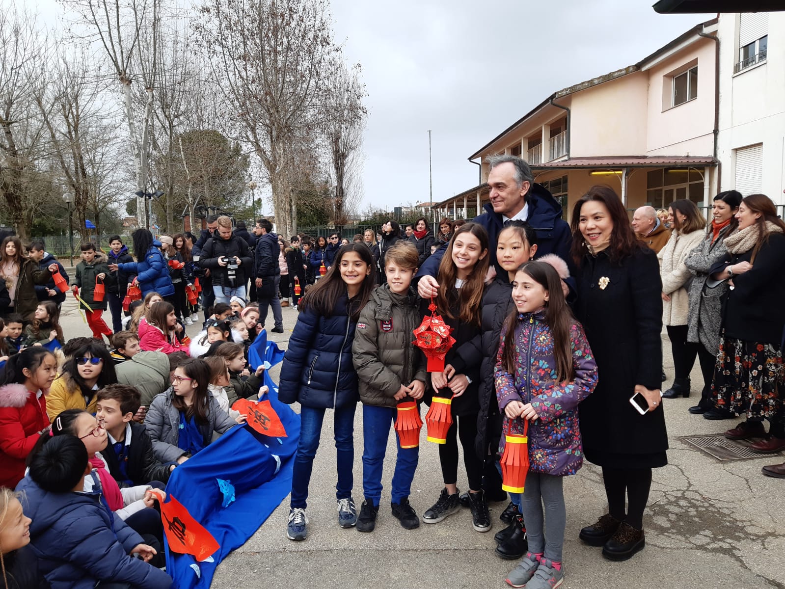 Immagine Rossi in visita alla scuola ‘Verga’ e alla primaria ‘Vamba’ di San Donnino